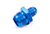 Fragola 491922 Blue AN Male Reducer Fitting, -10 AN Male to -16 AN Male, straight, aluminum, blue anodized, sold individually