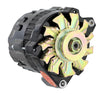 Powermaster 574601 Alternator, GM CS130 Style, 140 Amp, Side Post, Black, Single Groove Pulley, fits 5.31 inch bracket, sold individually