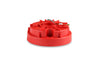 MSD 84335 Distributor Cap and Rotor Kit, for MSD HEI Pro-Billet Distributors, Red, Direct Replacement, includes part numbers 8433 & 8467