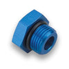 Earl’s 981416ERL Port Plug, -16 AN, lightweight aluminum, hex head, blue anodized, plug off any unused -16 AN hole, sold individually