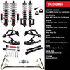 QA1 DK23-GMB5 Drag Racing Level 3 Suspension Kit, fits GM 1994-1996 B-Body, Front & Rear MOD Adjustable Coilover Shocks, sold as a kit