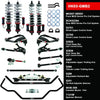 QA1 HK03-GMB2 Handling Level 3 Suspension Kit, fits GM 1965-1968 B-Body, Front & Rear MOD Adjustable Coilover Shocks, sold as a kit