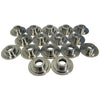 Howards Cams 97222 Valve Spring Retainers, 10 degree, Titanium, for 1.500-1.650 in. OD dual springs, raw finish, set of 16