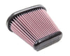 K&N E-0665 Air Filter Element, Conical, 6.375” tall, for Chevy Corvette 6.2L engines, washable and reusable, sold individually