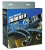 Moroso 73621 Ignition Wire Set, Ultra 40, Sleeved, Bbc Non-Hei Crab Cap, 90 Degree, Blue