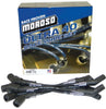 Moroso 73727 Ignition Wire Set, Ultra 40, Unsleeved, Gm Ls, 9.75 In., 135 Degree, Black