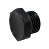 MagnaFuel MP-3001-BLK Black Port Plug, -8 AN, aluminum, hex head, includes O-Ring, plug off any unused -8 AN hole, sold individually