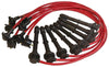 MSD 32219 Super Conductor 8.5MM Spark Plug Wire Set, fits 1996-1997 Ford Mustangs with 4.6L engines, Red Wires with Gray Boots, set of 8