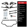 QA1 DK12-GMB3 Drag Racing Level 2 Suspension Kit, fits GM 1969-1970 B-Body, includes Rear Sway Bar, Upper & Lower Control and Trailing Arms