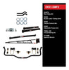 QA1 DK31-GMF4 Drag Racing Level 1 Suspension Kit, fits GM 1993-2002 F-Body, includes Rear Sway Bar, Panhard Bar, Adjustable Torque Arm