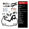 QA1 DK32-FMM1 Drag Racing Level 2 Suspension Kit, fits Ford Mustang 1979-1993, includes Rear Sway Bar and Upper & Lower Trailing Arms