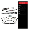 QA1 HK11-GMF3 Handling Level 1 Suspension Kit, fits GM 1982-1992 F-Body, includes Sway Bars, Non-Adjustable Torque Arm & Tubular Panhard Bar