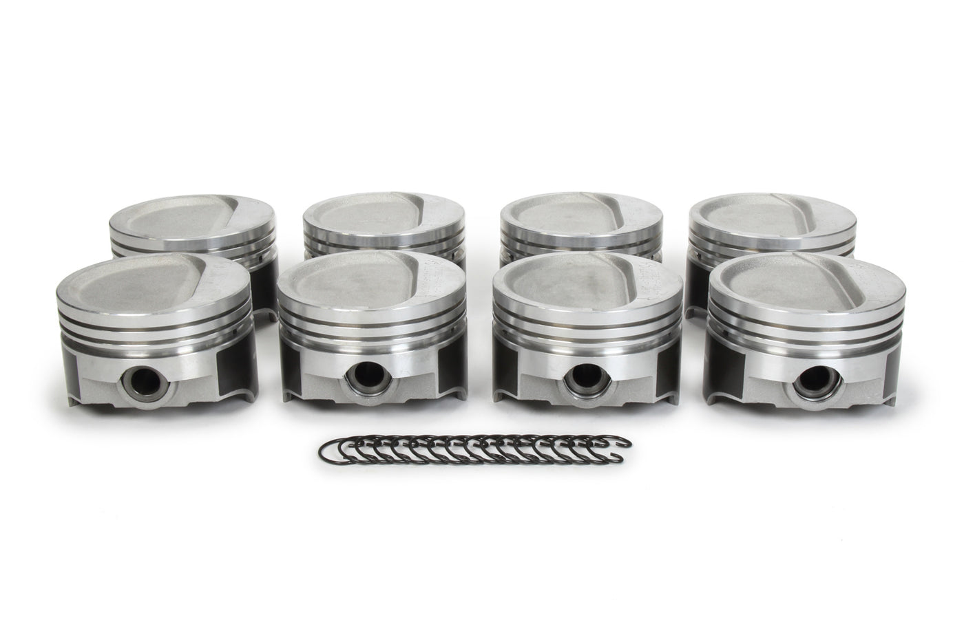 Sealed Power L2441AF30 SBC Forged Dished Piston Set 4.030 Bore -21.1cc ...